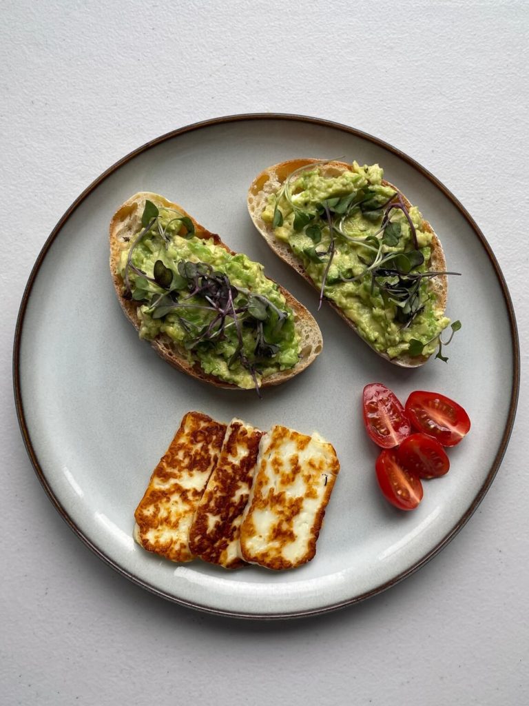 Halloumi & Avocado Toast