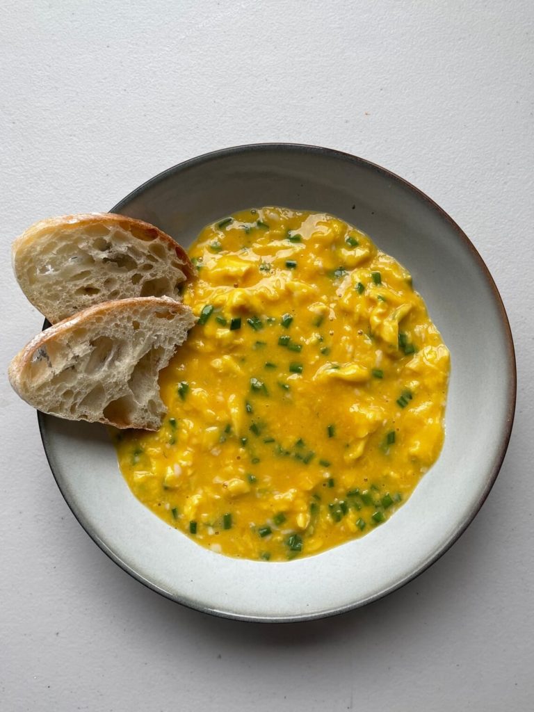 French scrambled eggs