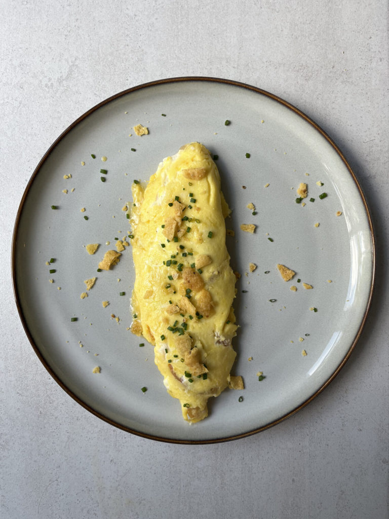 French Omelette with Boursin