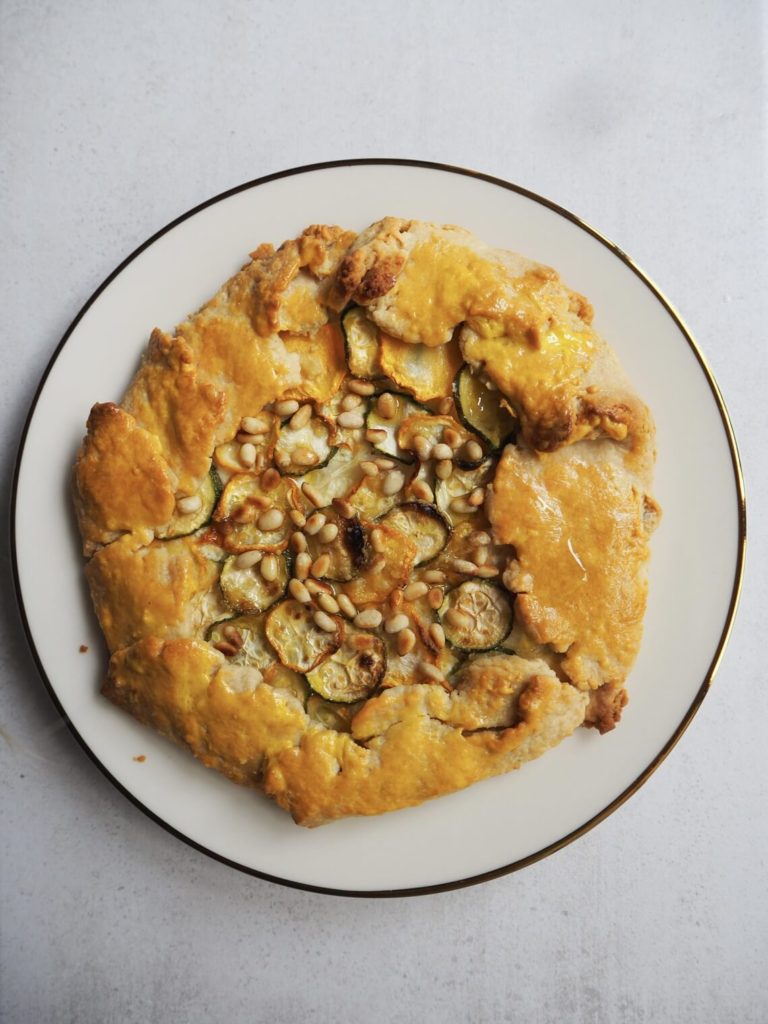 Zucchini Ricotta Galette