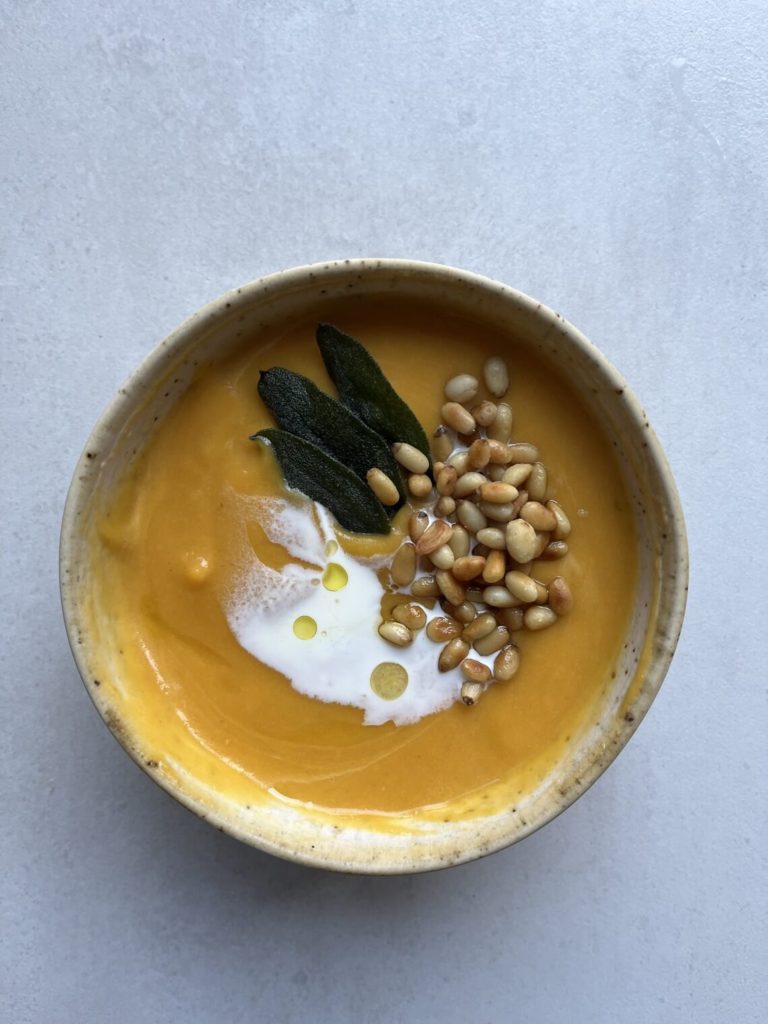 Butternut squash soup